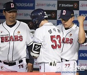 '연패 탈출+KIA 연승 저지' 두산 이승엽 감독 "최원준 호투+조수행 호수비 큰힘"[잠실 승장]