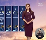 [날씨] '백로'에도 늦더위, 낮엔 30도 안팎