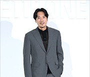 [MD포토] 김민준 '아내 브랜드 행사 참석'