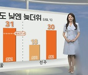 [생활날씨] 내일 큰 일교차, 낮엔 늦더위…출근길 짙은 안개