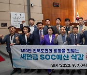 군산시의회, '새만금 SOC 예산 삭감 철회 촉구' 성명서 채택