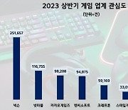 넥슨, 상반기 게임업계 이용자 관심도 1위