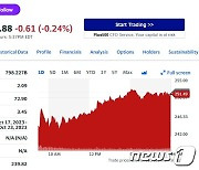 ‘애플 충격’ 테슬라도 0.17% 하락 마감