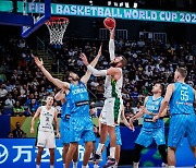 [FIBA WC] ‘발렌츄나스 골밑 장악’ 리투아니아, 돈치치 분전한 슬로베니아 제압