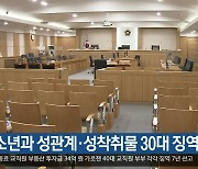 청소년과 성관계·성착취물 30대 징역 5년