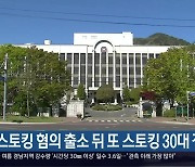 스토킹 혐의 출소 뒤 또 스토킹 30대 징역 2년