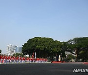 윤석열 대통령, 인도네시아 공식환영식