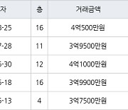 용인 보라동 민속마을현대모닝사이드 116㎡ 4억500만원에 거래