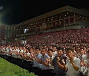 북한, '민방위무력 열병식' 개최