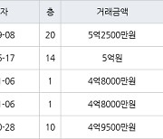 대구 구라리 대곡역래미안 입주자대표회의 130㎡ 5억2500만원... 역대 최고가