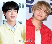 BTS 진 "軍에서 뷔가 더 잘생겼다고…돌아서서 눈물 흘렸다"