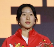 2라운드 1순위 지명 받은 류혜선 페퍼저축은행으로