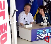 [포토] 단식투쟁 12일차 이재명 더불어민주당 대표