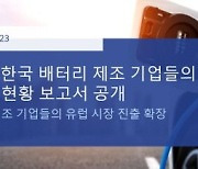 컬리어스, 韓 배터리 제조 기업들의 유럽 진출 현황 보고서 발표