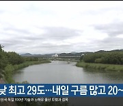 울산 오늘 낮 최고 29도…내일 구름 많고 20~29도