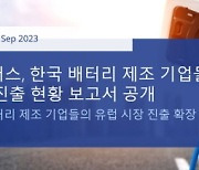 컬리어스, 한국 배터리 제조 기업들의 유럽 진출 현황 보고서 공개