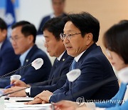 인사말 하는 강기정 광주시장