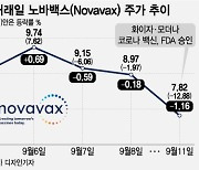 주가 급락한 노바백스, 신규 코로나 백신 국내 도입 늦어지나