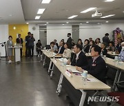 축사하는 김기현 국민의힘 대표