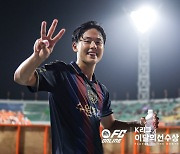 '수원 더비 결승골!' 수원FC 이승우, 8월 EA SPORTS K리그 이달의 선수상