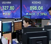 코스피, 장중 하락 전환해 2530선 횡보…코스닥은 1.5%↓