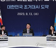 윤석열 대통령, 대한민국 초거대 AI 도약 회의 발언