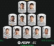 '세징야 1위' EA SPORTS FC™ 24, K리그 선수 TOP 12 등급 공개