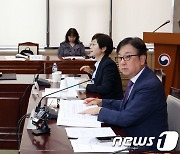 국민연금기금운용위원회 발언하는 조동철 직무대행