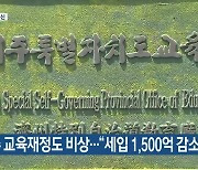 [주요 단신] 제주 교육재정도 비상…“세입 1,500억 감소 전망” 외