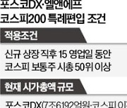 포스코DX·엘앤에프, 연내 코스피200 편입되나