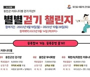 옹진군보건소, 워크온 커뮤니티별 '별별 걷기 챌린지' 운영