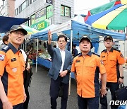 경기소방, 추석 앞두고 전통시장·외국인 고용 공장 기숙사 안전컨설팅