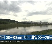 울산 모레까지 30~80㎜ 비…내일 23~29도 예상