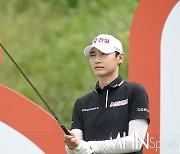 [Ms포토] 김시원 '집중하는 티샷'