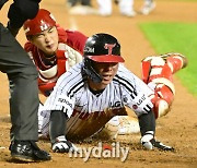 [MD포토] 문성주 '홈 쇄도 세이프'