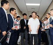 민주, 김기현 '단식 중단' 요청에 "반성과 쇄신이 우선"