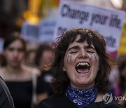 APTOPIX Spain Climate Global Protests