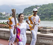 (SP)CHINA-LISHUI-ASIAN GAMES-TORCH RELAY (CN)