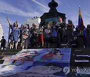 Britain Amini Anniversary Protest