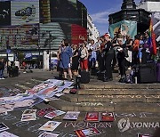 Britain Amini Anniversary Protest