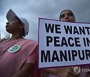 INDIA MANIPUR PROTEST