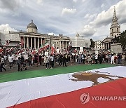 Britain Amini Anniversary Protest