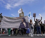 Britain Amini Anniversary Protest