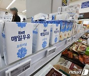 멸균우유 판매 최대 10배 증가