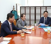 서울-인천-세종시교육감, 김교흥 국회 행정안전위원장과 간담회