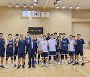 KBL, 항저우AG 대표팀에 격려금 전달→금메달 포상금 1억원