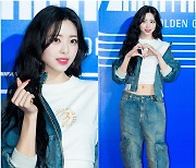 [T포토] 유나 '머리부터 발끝까지 사랑스러워'