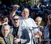 MOLDOVA PROTEST OPPOSITION PARTY