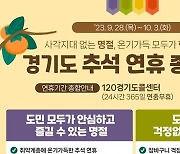 “사각지대 없이 온기 가득한 추석”…경기도, 추석 연휴 종합대책 추진