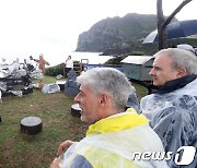 제주올레-산티아고 순례길 공동완주인증제 1주년 기념 제막식